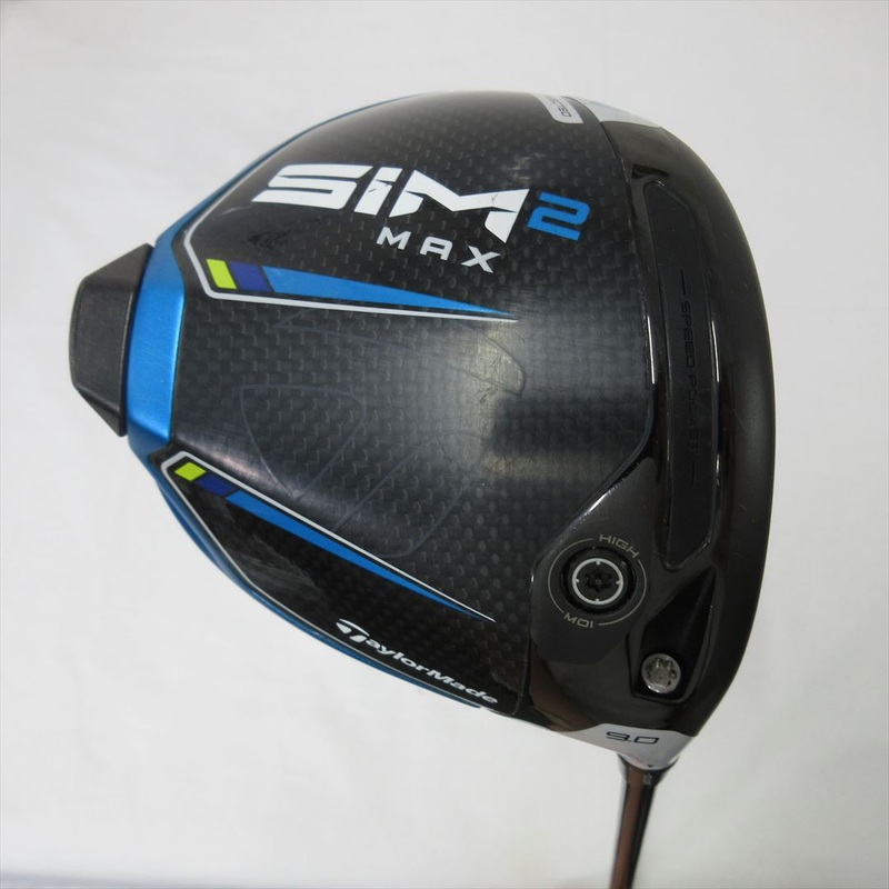TaylorMade Driver SIM2 MAX 9 Stiff TOUR AD PT-5