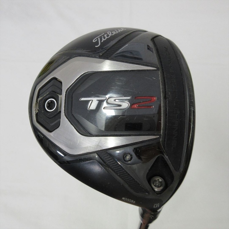 Titleist Fairway TS2 FW 15 Stiff KURO KAGE Black DUAL CORE TiNi 50