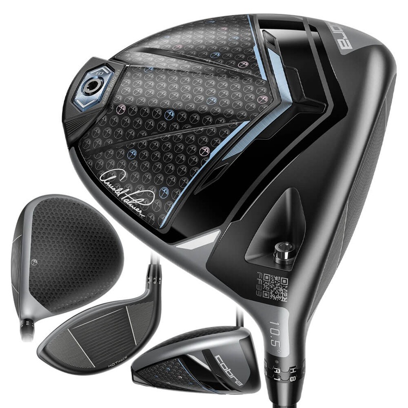 Cobra Limited Edition DS-Adapt Max-K Arnold Palmer Driver 460cc – 25 Men Right – 10.5 Mitsubishi Chemical Tensei 1K Blue 65 Graphite – Regular