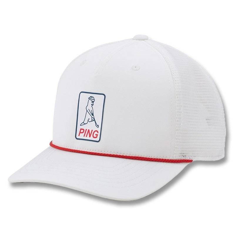 PING Karsten O.G Performance 241 Golf Cap White – 24 Men One Size Fits All