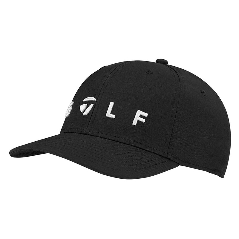 TaylorMade Lifestyle Logo Golf Cap Black – 23 Men One Size Fits All
