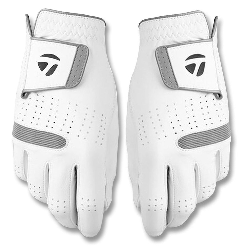 TaylorMade Tour Preferred Flex Golf Glove White – 23 Men Fit to Left Hand Regular Small