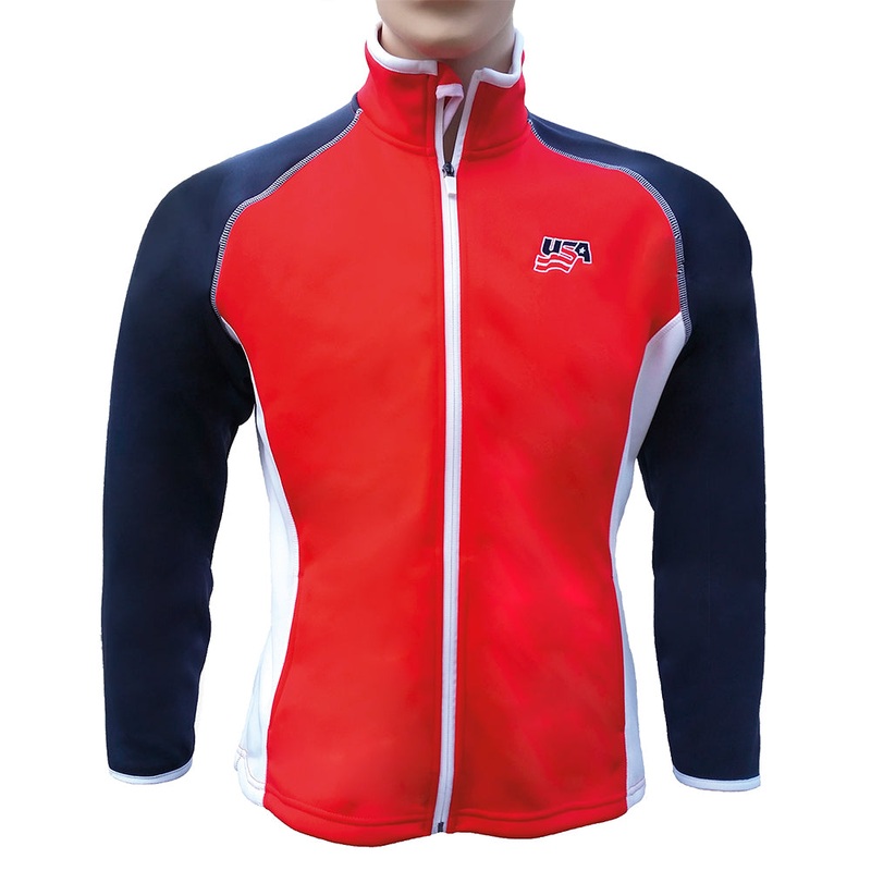 The Weather Apparel Co Polyflex Golf Jacket Red/Navy/White – FW19 Women X-Small