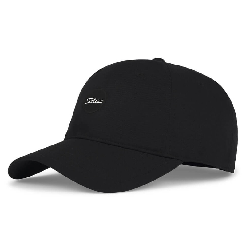 Titleist Montauk Lightweight Golf Cap Black/White – 25 Men One Size Fits All