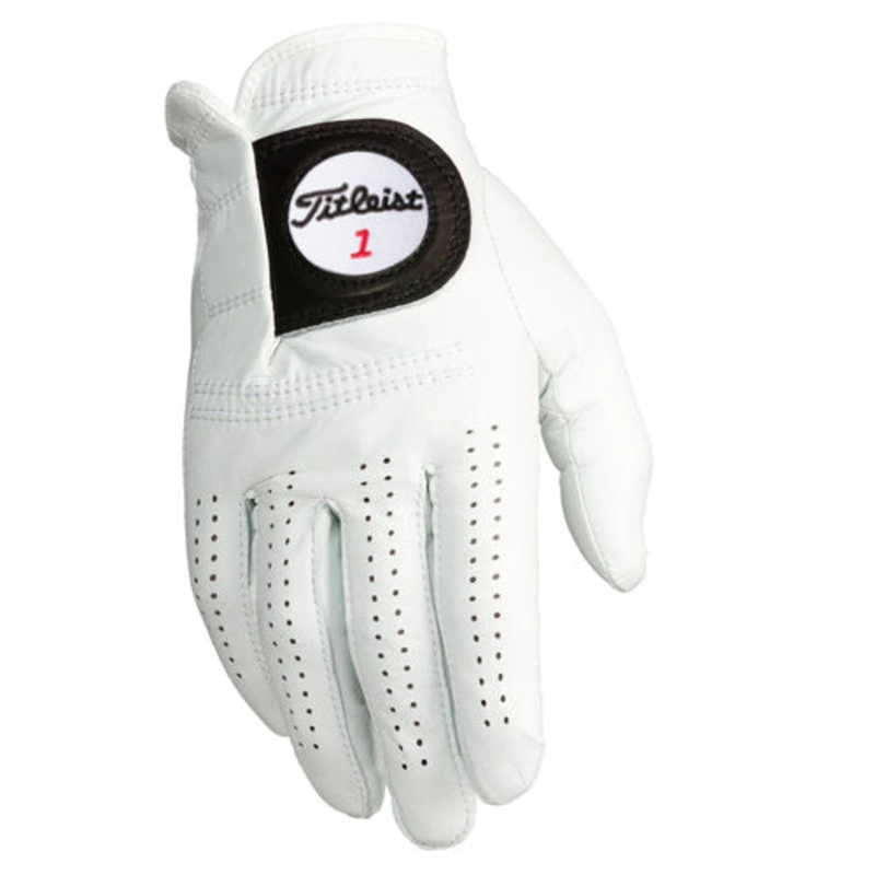 Titleist Players Pearl Golf Glove White – 20 Women Fit to Right Hand Regular Large