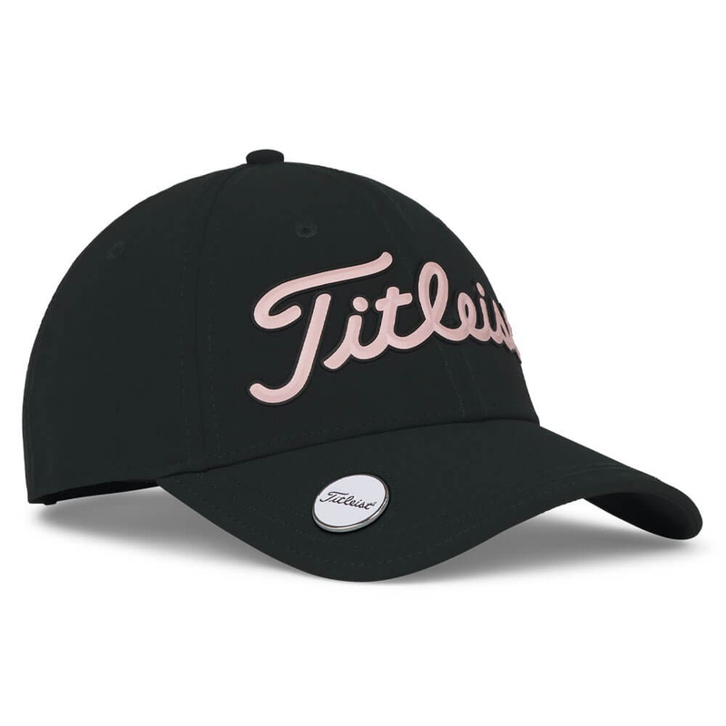 Titleist Players Performance Ball Marker Golf Cap Pine/Soft Pink – 25 Women One Size Fits All