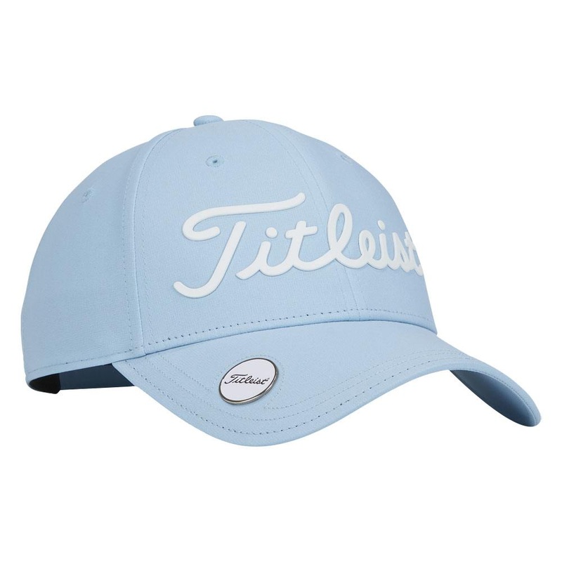 Titleist Players Performance Ball Marker Golf Cap Tidal/White – 24 Women One Size Fits All