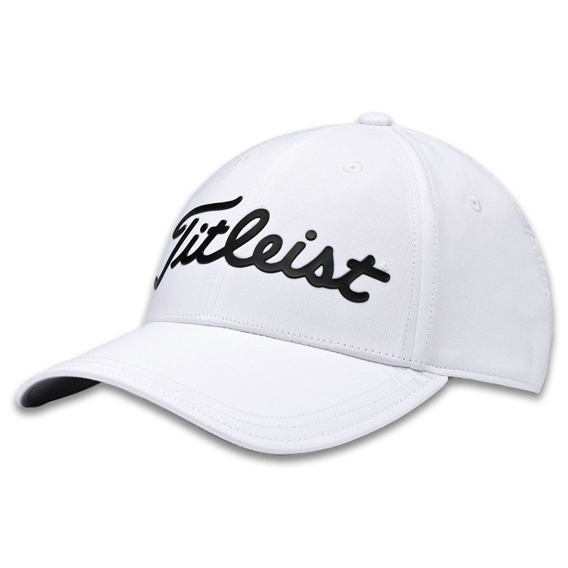 Titleist Players Performance Ball Marker Golf Cap White/Bllack – 24 Women One Size Fits All