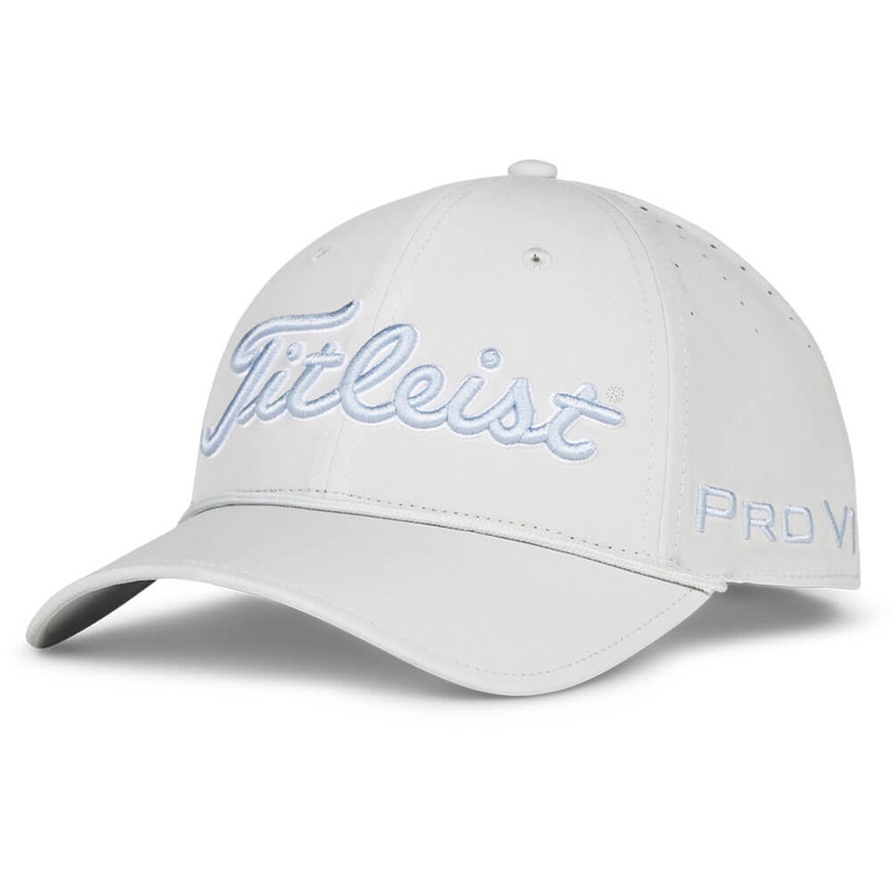 Titleist Tour Breezer Golf Cap Marble/Blue Bird/White – 25 Men One Size Fits All