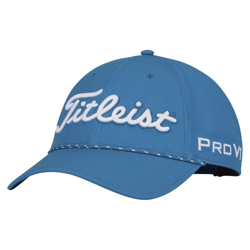 Titleist Tour Breezer Golf Cap Reef/White – 23 Men One Size Fits All