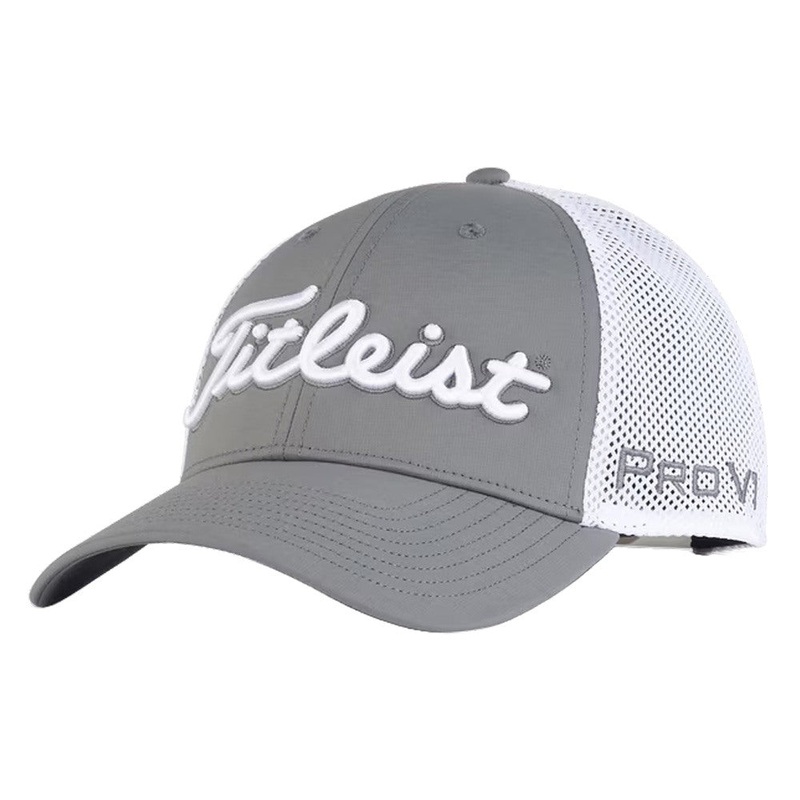 Titleist Tour Performance Mesh Golf Cap Charcoal/White – 24 Men One Size Fits All