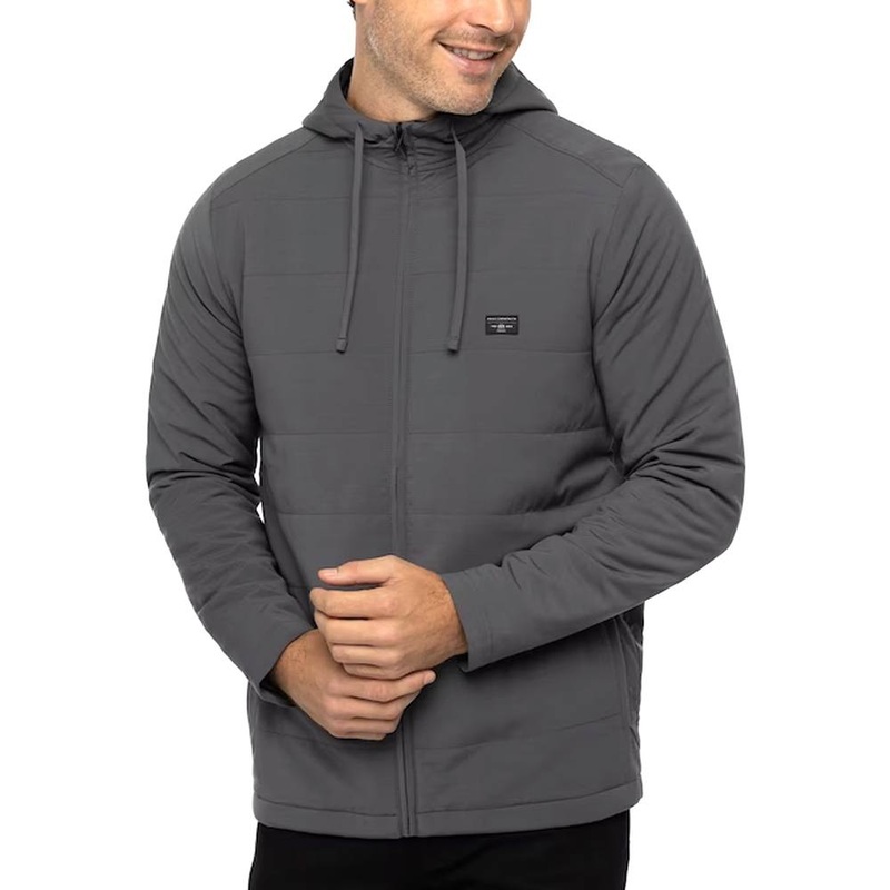 TravisMathew Every Amenity Golf Jacket Gray Pinstripe – SS23 Men Small