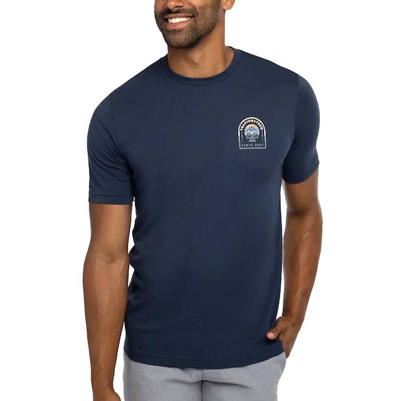 TravisMathew Free Day Golf T-Shirt Dress Blues – SS23 Men Small