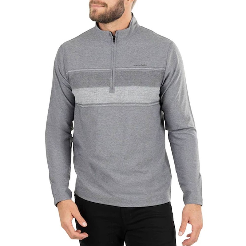 TravisMathew Low Roller Golf Jacket Heather Black – FW22 Men Small
