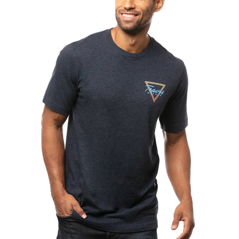 TravisMathew Prep School Golf T-Shirt Mood Indigo/Vinatge Indigo – SS21 Men Small