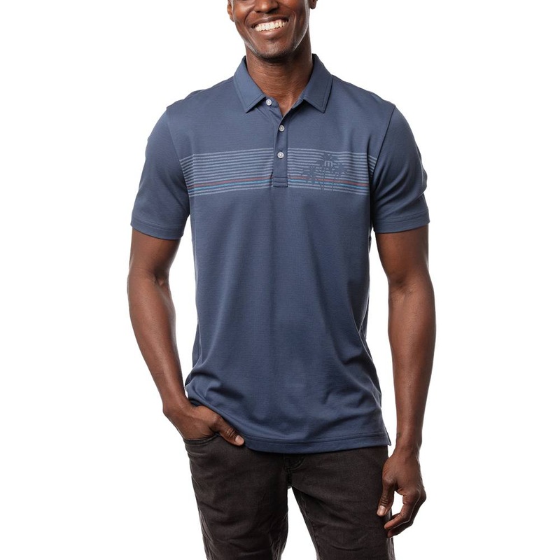 TravisMathew Private Pool Golf Polo Sargasso Sea – SS21 Men Small