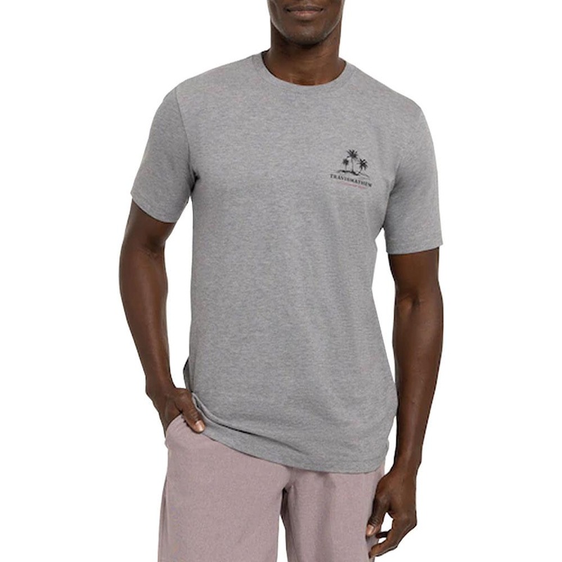 TravisMathew Sit and Go Golf T-Shirt Heather Gray – FW22 Men Small