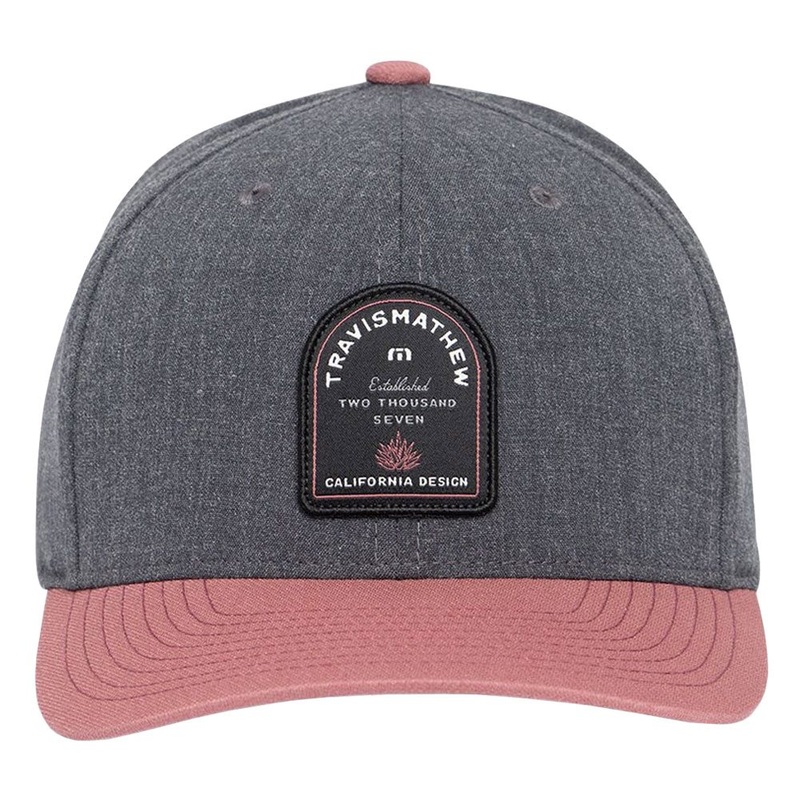 TravisMathew Upsell Golf Cap Heather Gray Pinstripe – FW22 Men Small/Medium