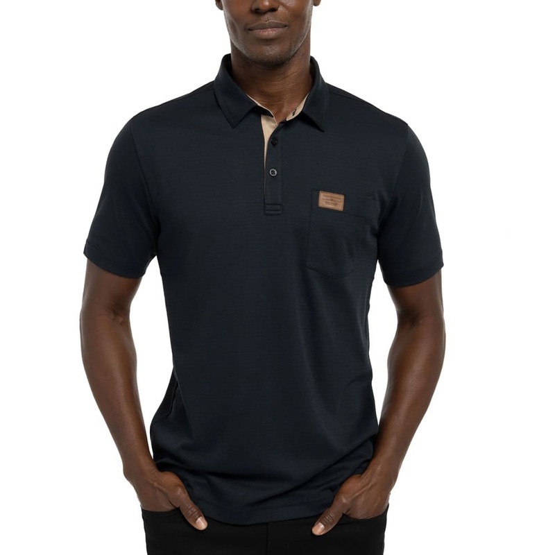 TravisMathew Valetta Golf Polo Black – FW22 Men Small