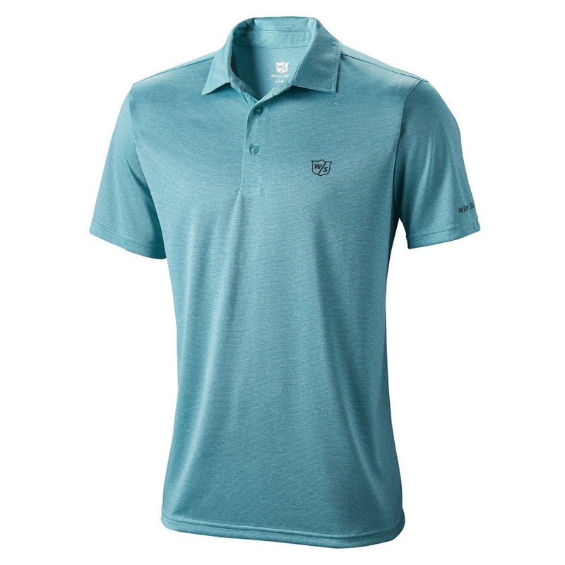Wilson Stripe Golf Polo Light Blue – SS18 Men Small