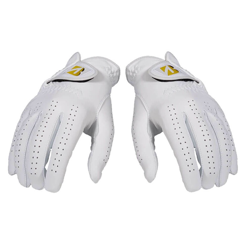 Bridgestone Tour Premium Golf Glove White – 21 Men Fit to Left Hand Cadet Small