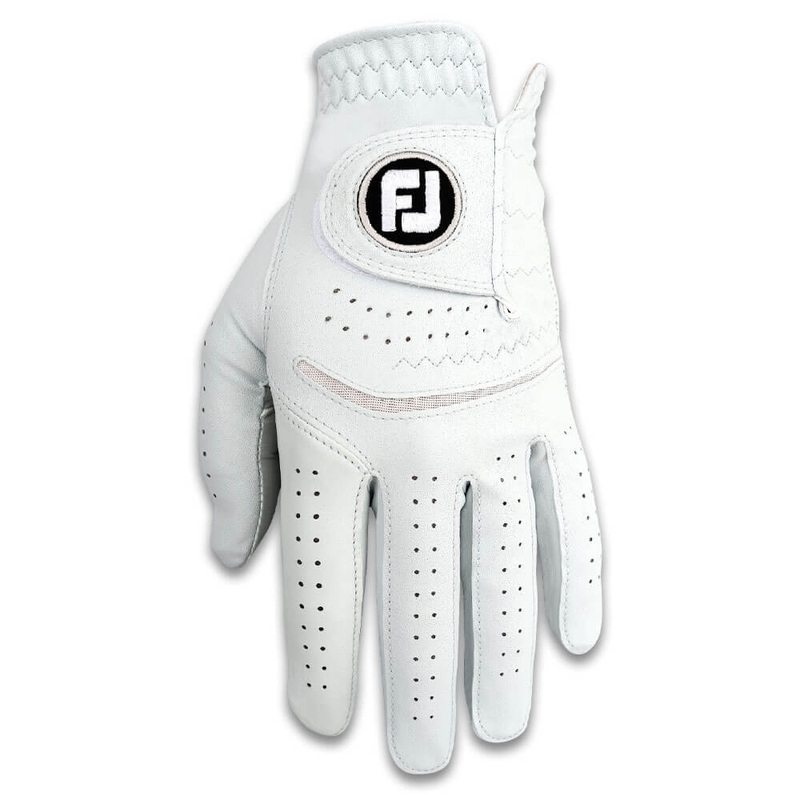 FootJoy Contour FLX Golf Glove Pearl – 20 Men Fit to Left Hand Regular Small