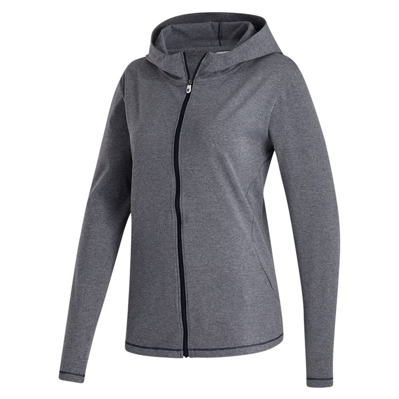 FootJoy Full-Zip Hoodie Golf Jacket Navy Heather – FW22 Women X-Small