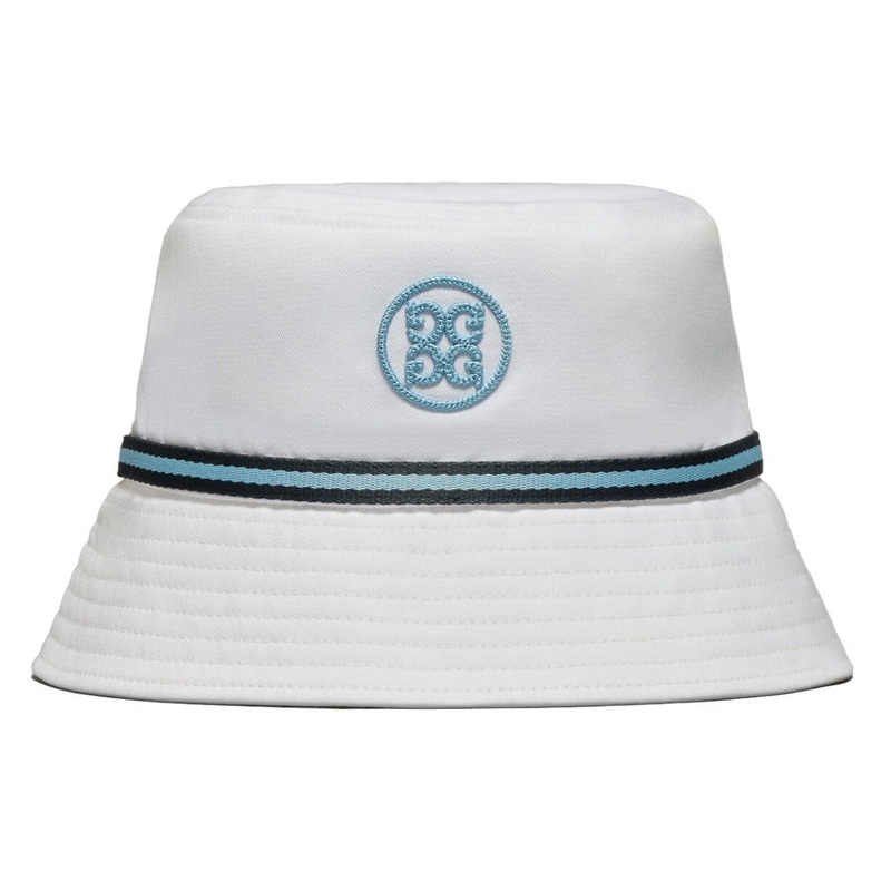 Gfore Circle G’s Drawcord Golf Bucket Hat Snow – SP25 Men One Size Fits All
