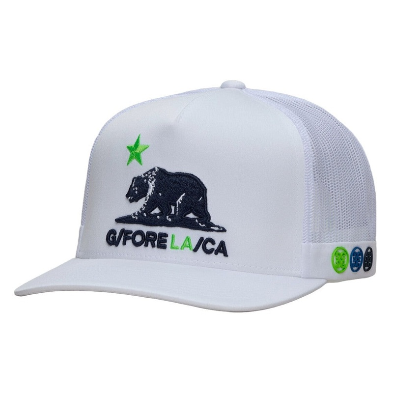 Gfore LA Trucker Golf Cap Snow – SP25 Men One Size Fits All