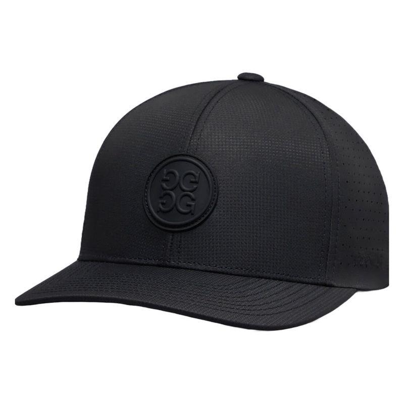 Gfore Perforated Tipped Brim Ripstop Golf Cap Onyx – SP25 Men One Size Fits All