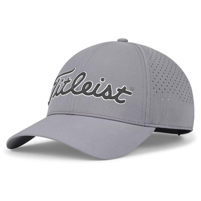Titleist Players Tech Golf Cap Gray/Charcoal/White – 25 Men One Size Fits All