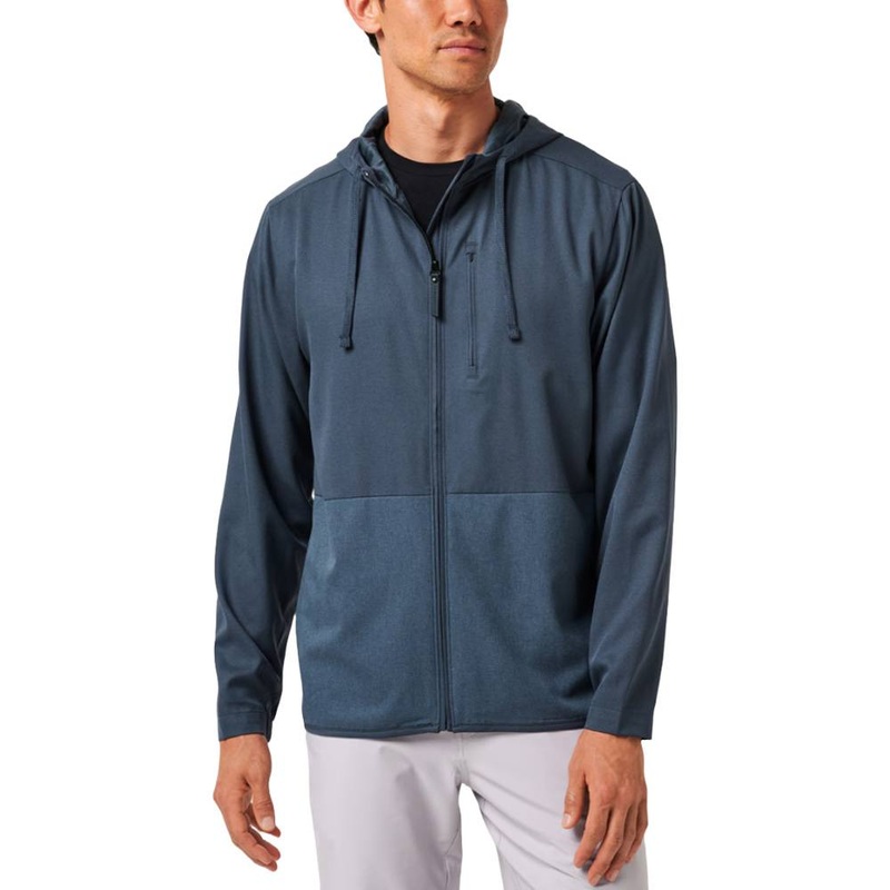 TravisMathew Deepspace Full Zip Golf Jacket Mood Indigo/Vintage Indigo – SS25 Men Small