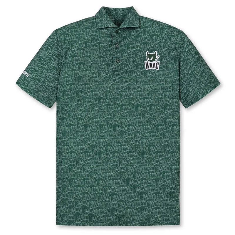 WAAC Wave Golf Polo Green – SP25 Men Small