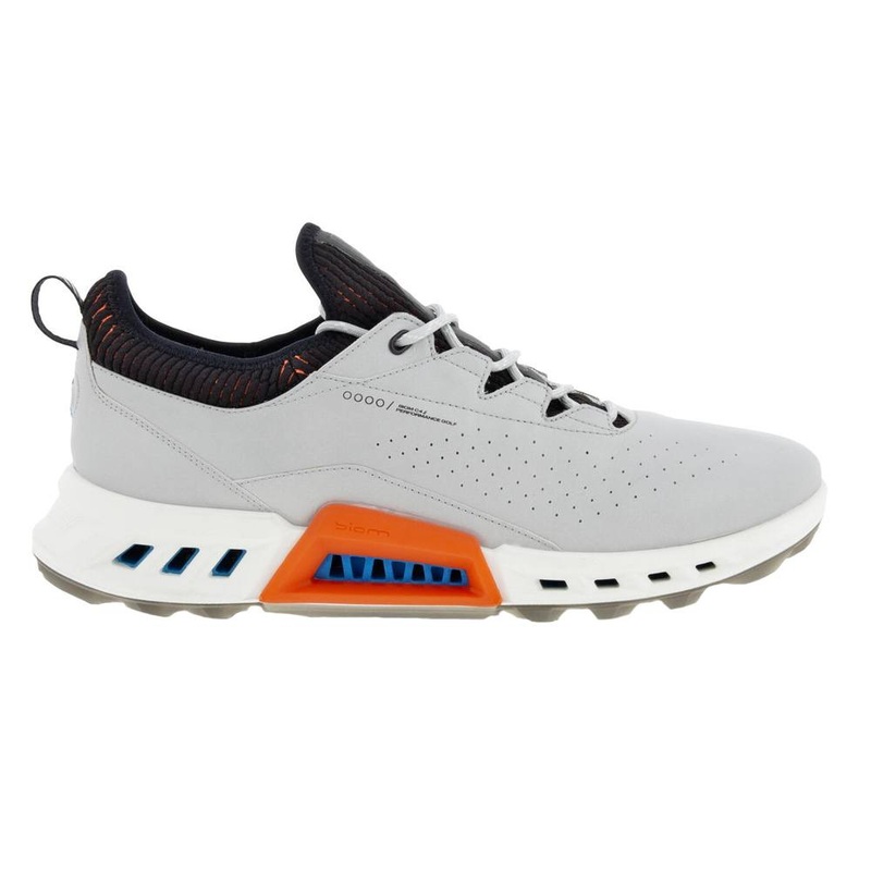 ECCO BIOM C4 Spikeless Golf Shoes Concrete/Black – SS23 Men Medium 39 (US 5/5.5)