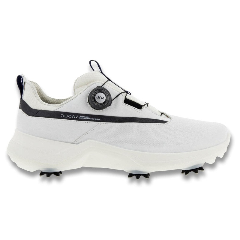 ECCO BIOM G5 Golf Shoes White/Black – SS23 Men Medium 41 (US 7/7.5)