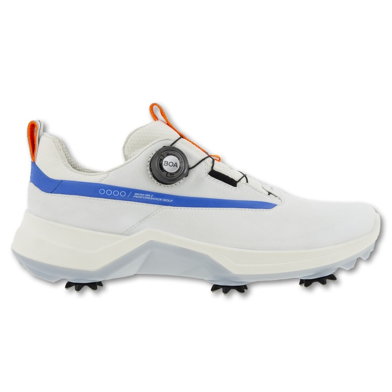 ECCO BIOM G5 Golf Shoes White/Regatta – SS23 Men Medium 41 (US 7/7.5)
