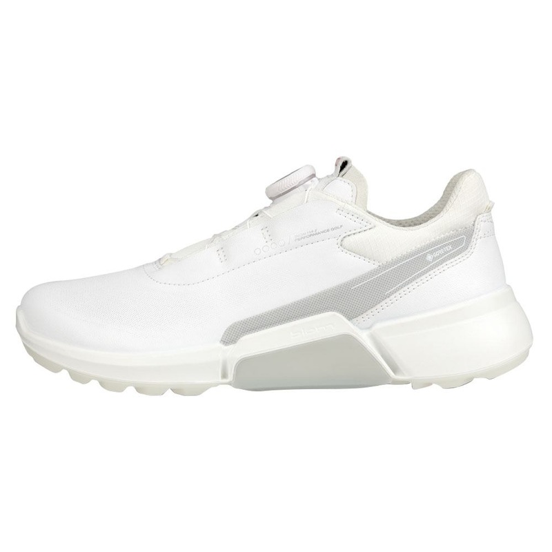 ECCO BIOM H4 BOA Spikeless Golf Shoes White/Concrete – SS23 Women Medium 36 (US 5/5.5)