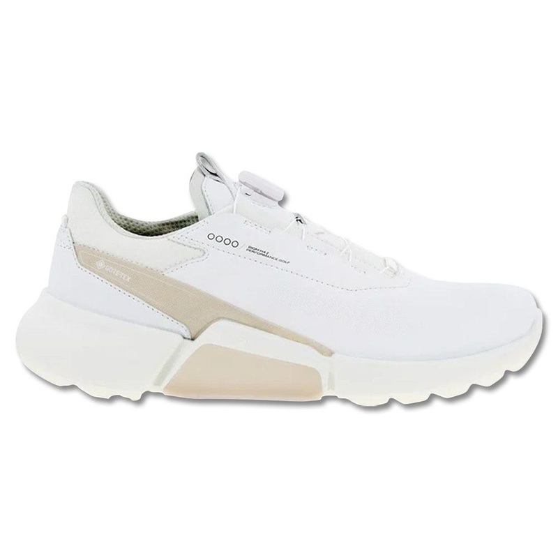 ECCO BIOM H4 BOA Spikeless Golf Shoes White/Gravel – SS23 Men Medium 39 (US 5/5.5)