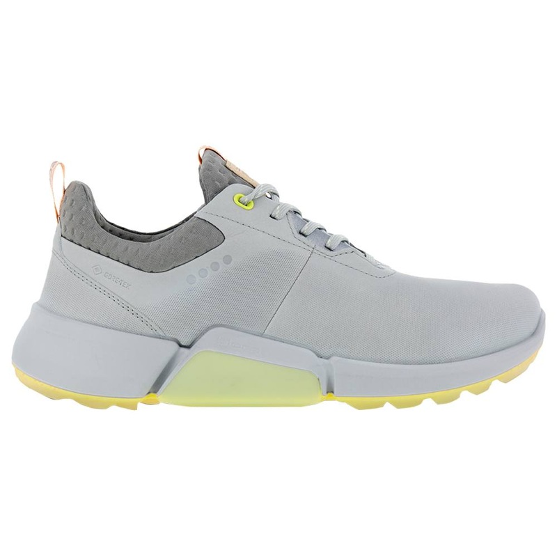 ECCO BIOM H4 Laced Spikeless Golf Shoes Concrete/Peach Nectar – SS22 Women Medium 36 (US 5/5.5)