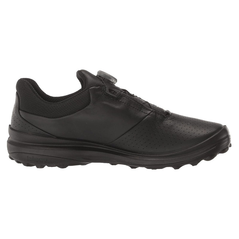 ECCO BIOM Hybrid 3 BOA Spikeless Golf Shoes Black – FW23 Men Medium 41 (US 7/7.5)