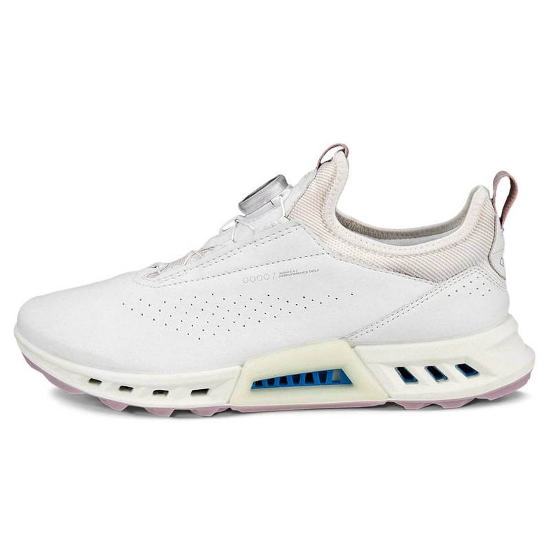 ECCO C4 BOA Spikeless Golf Shoes White – FW24 Women Medium 36 (US 5/5.5)