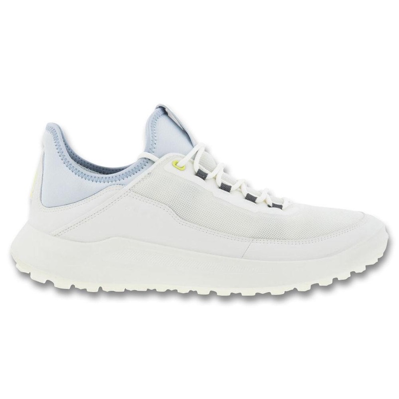 ECCO Core Mesh Spikeless Golf Shoes White/Air – 22 Men Medium 39 (US 5/5.5)