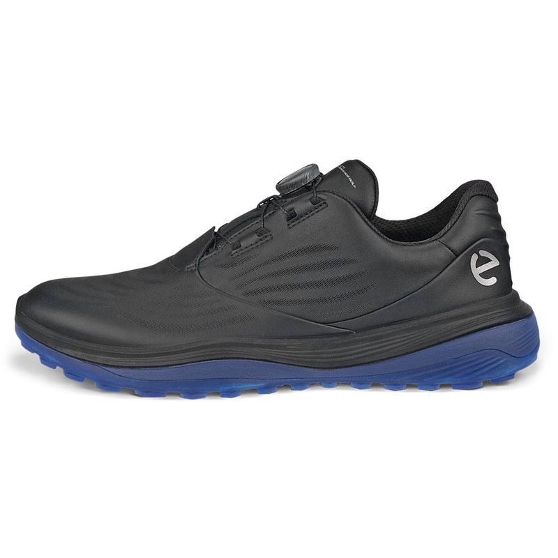 ECCO LT1 BOA Spikeless Golf Shoes Black – FW24 Men Medium 41 (US 7/7.5)