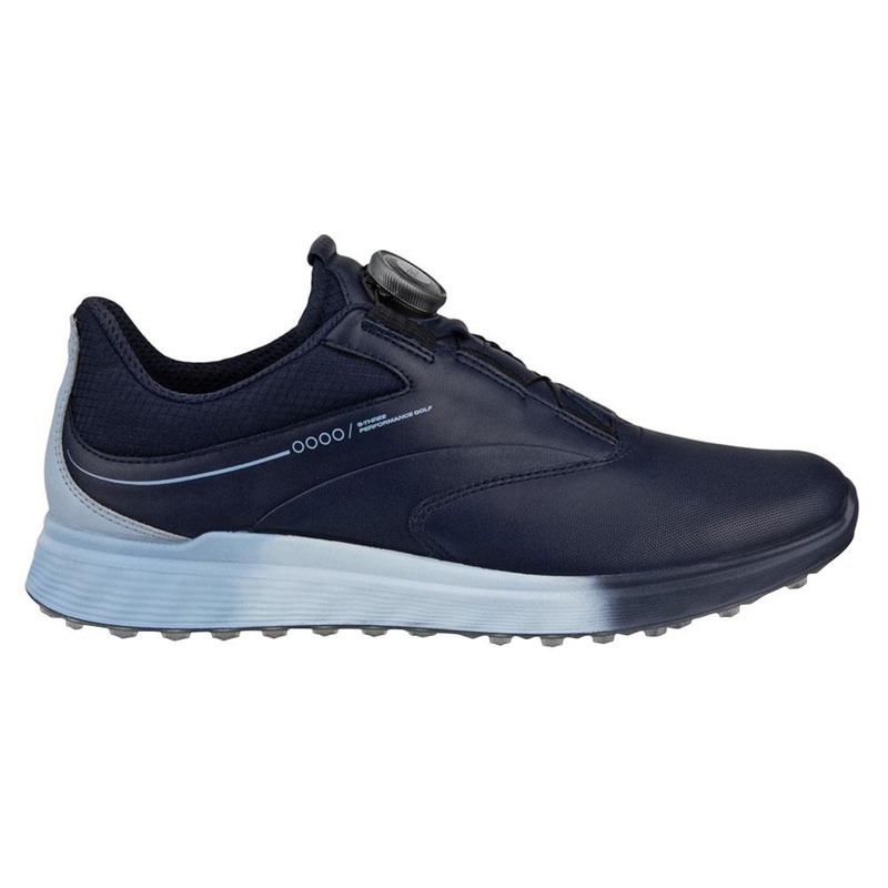 ECCO S-Three BOA Spikeless Golf Shoes Night Sky – SS23 Women Medium 36 (US 5/5.5)