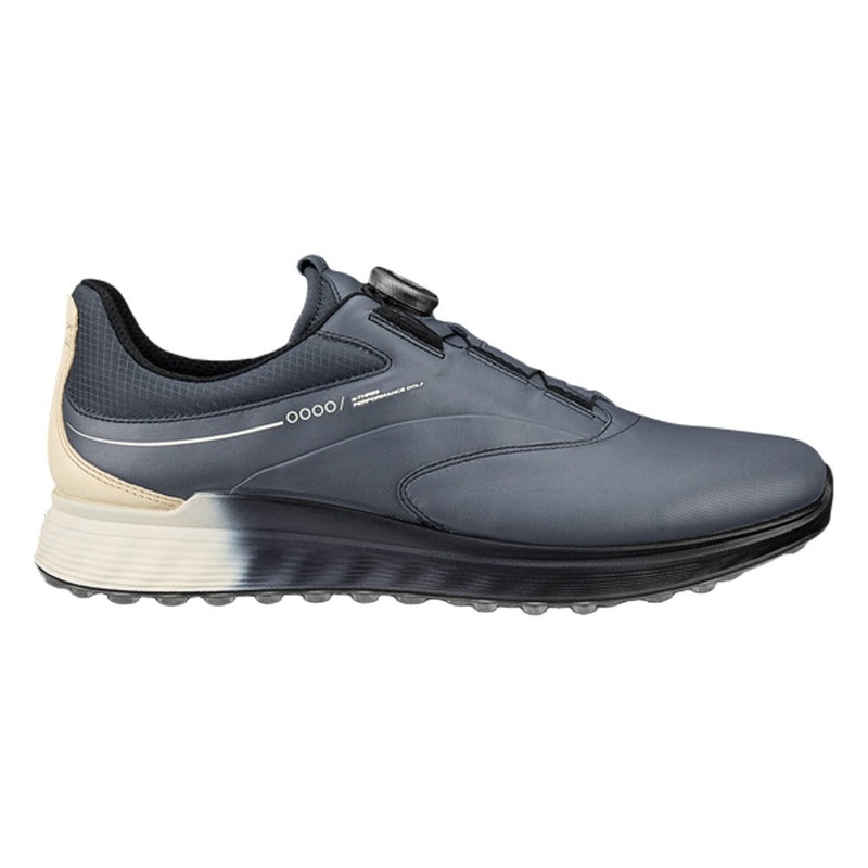 ECCO S-Three GTX BOA Spikeless Golf Shoes Ombre/Sand – SS23 Men Medium 41 (US 7/7.5)