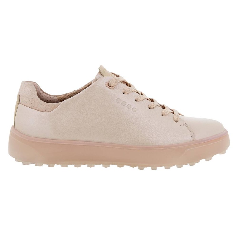 ECCO Tray Laced Spikeless Golf Shoes Rose Pearl Lyra – FW22 Women Medium 36 (US 5/5.5)