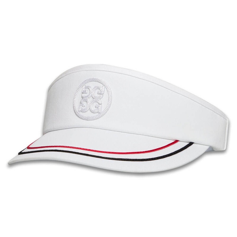 Gfore Chainstitch Circle G’s Golf Visor Snow – SP25 Men One Size Fits All