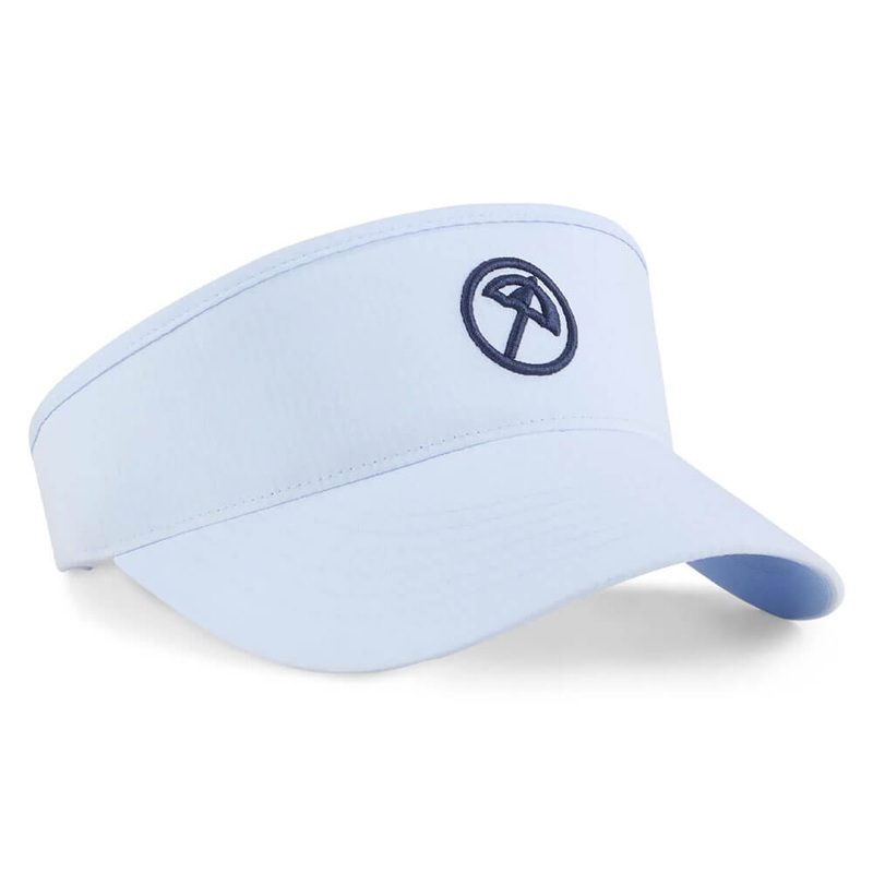 PUMA AP Seersucker Golf Visor Zen Blue – SS25 Women One Size Fits All