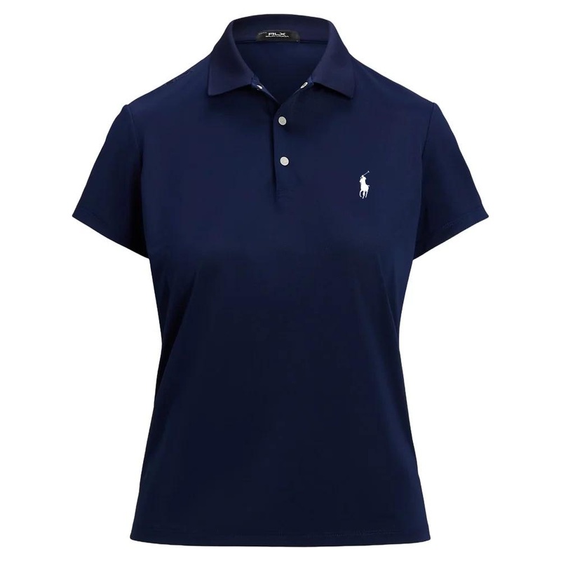 Ralph Lauren Air Tech Pique Tournament Golf Polo Refined Navy – SP25 Women X-Small