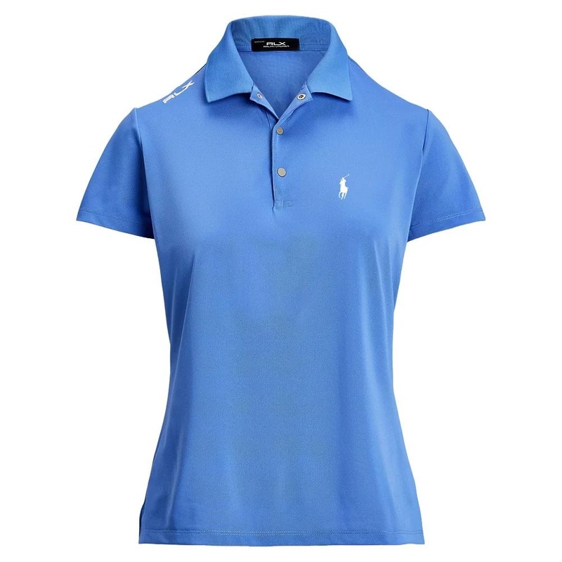 Ralph Lauren Air Tech Pique Tournament Golf Polo Summer Blue – SP25 Women X-Small